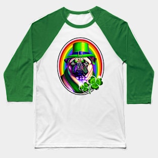 St. Paddy's Pug! Baseball T-Shirt